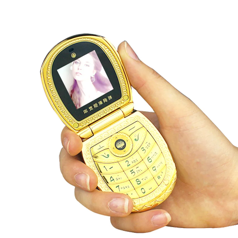 Бог мобильный телефон! Роскошные флип телефон раскладушка папку русская