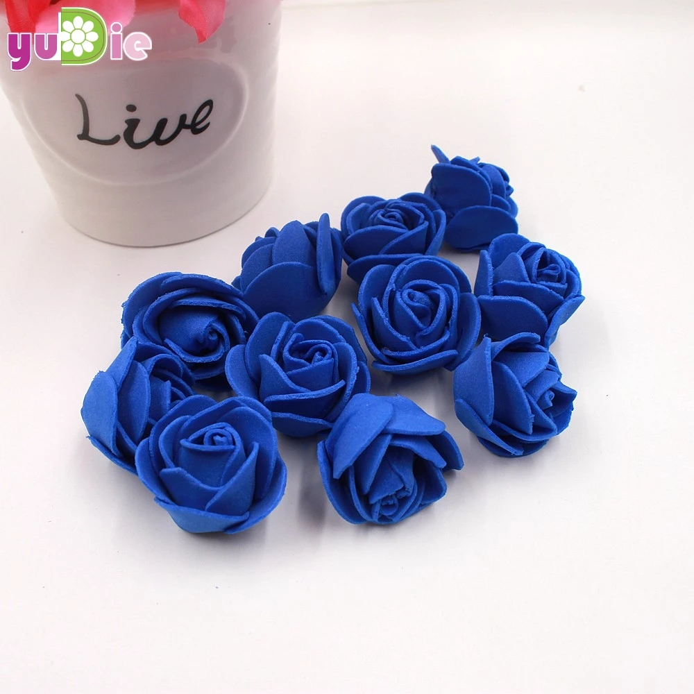 30 шт./пакет можно смешать цвета мини ПЭ пенопластовая Роза искусственные цветы