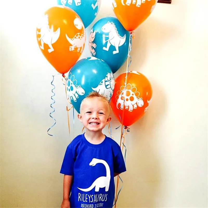 Omilut воздушный шар с динозавром Алюминий фольга/латекс реквизит Динозавр для