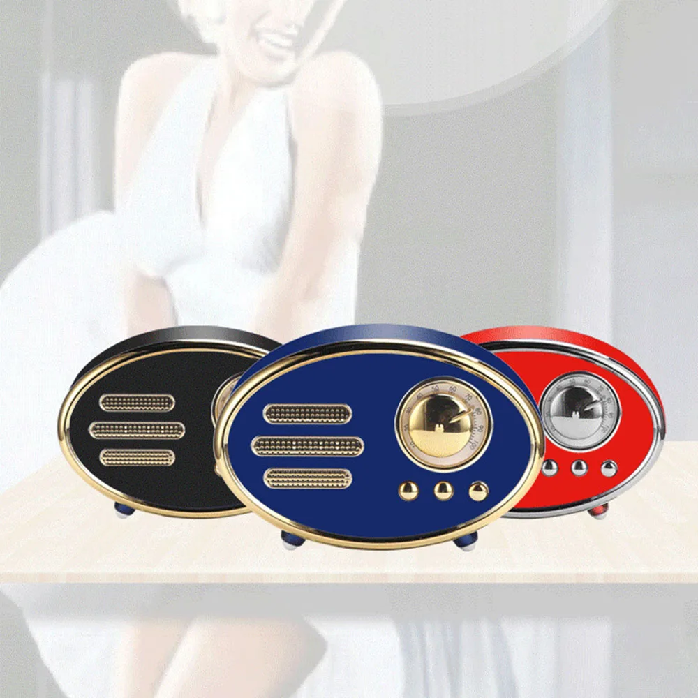 Динамик Boombox громкоговоритель в стиле ретро Мини Портативный беспроводной Bluetooth динамик портативный Bluetooth домашний сабвуфер