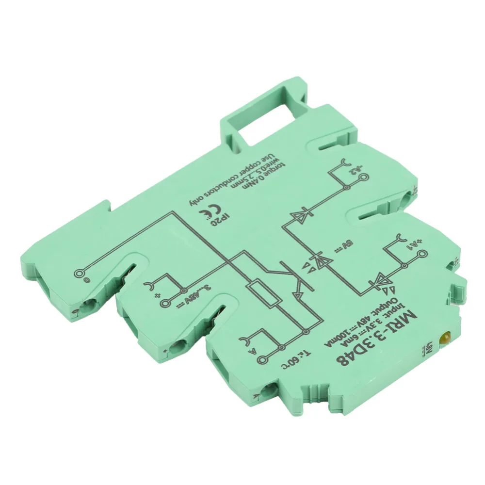 MRI 3.3D48 DC фотоэлектрическая муфта изоляция PLC релейный модуль вход 3.3VDC выход 3 48VDC