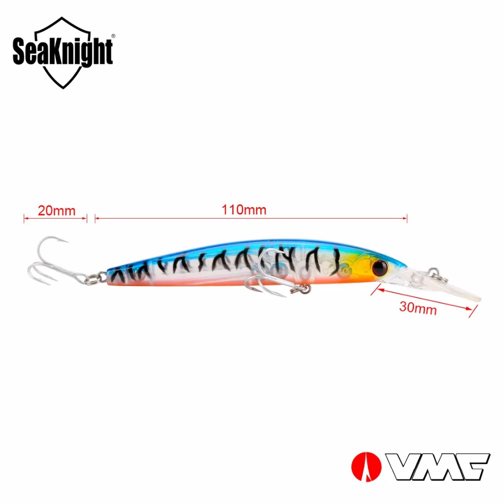 Рыболовная приманка SeaKnight Minnow SK045 1 шт. 16 3 г 11 см 0-2 5 м плавающая в виде гольяна с