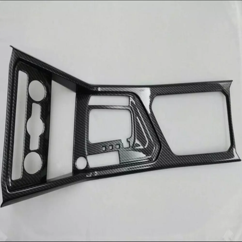 Автомобиль ABS хром/углеродное волокно Средний передний рычаг переключения весла