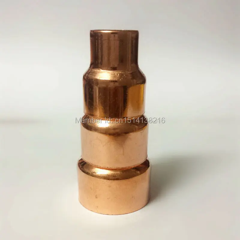 Медный редуктор холодильных частей кондиционер фитинги трубы фитинги|pipe