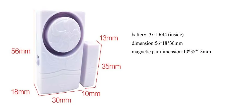 Многофункциональный дверной датчик беспроводная защита от кражи и окон|window
