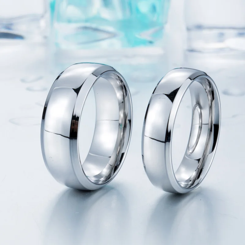 Top Quality 2018 Men's New Brand Unique Stainless Steel Simple Ring Shine three Color WR-R073 | Украшения и аксессуары
