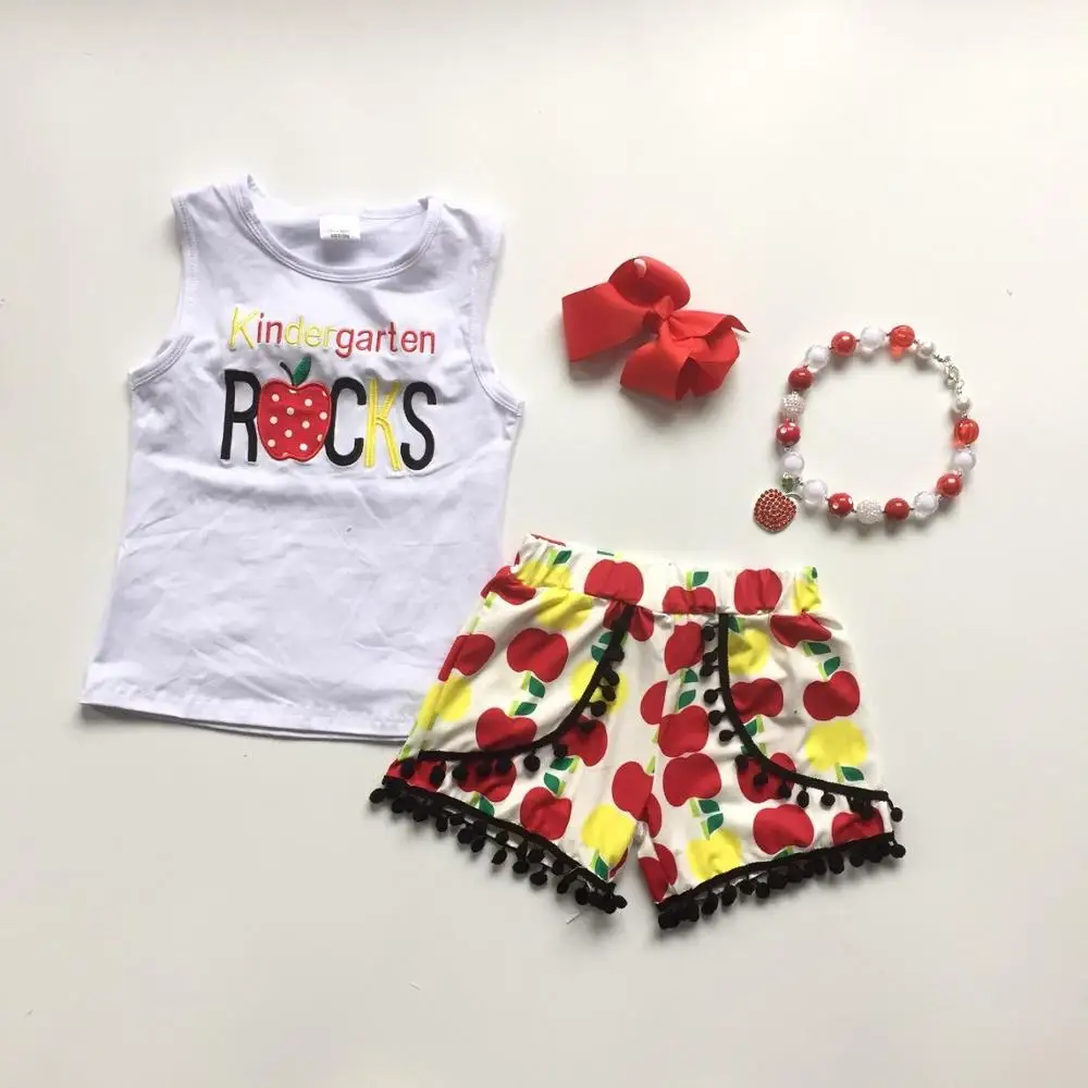 Одежда для маленьких девочек комплекты дошкольниц белый топ с рисунком Рокс