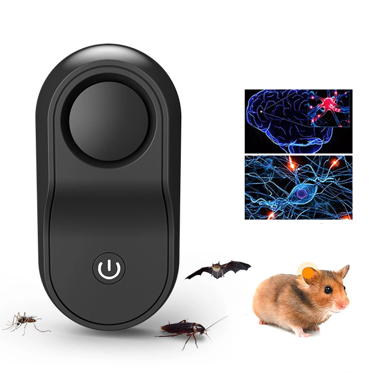 Behogar 2019 Электронный ультразвуковой от вредителей мышей крыс пауков Отпугиватель