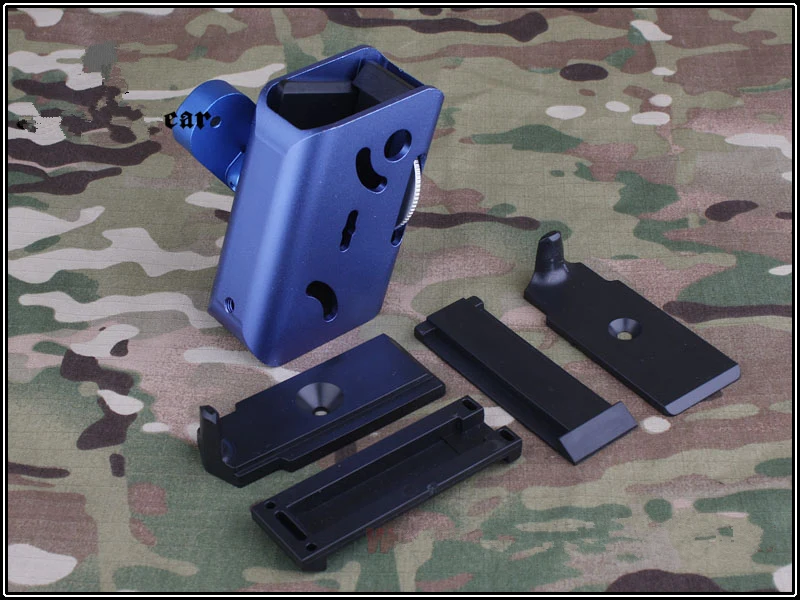 IPSC CNC-B модели кобура/золото страйкбол Алюминий 360 градусов вращающийся подсумок для Glock