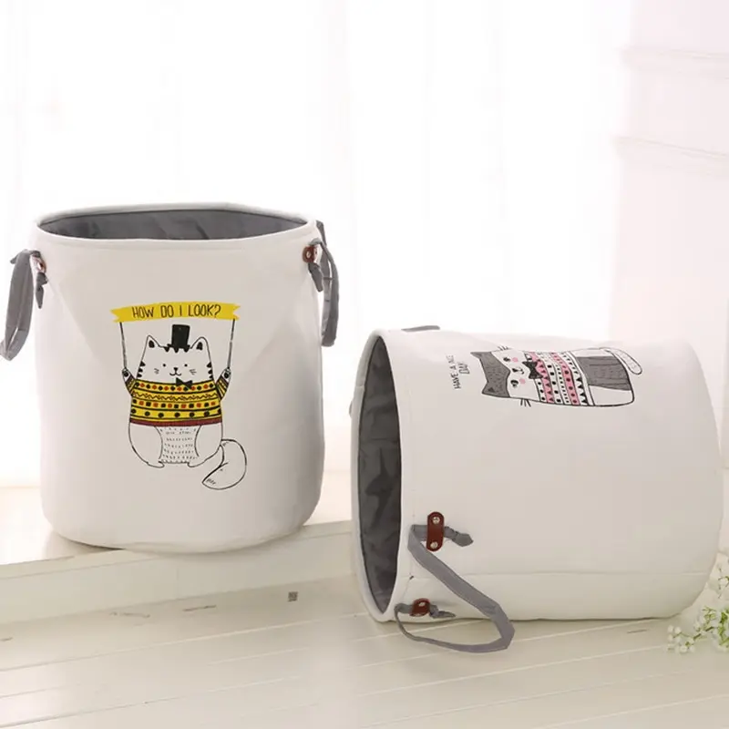 HIFUAR Милая корзина для белья в виде животного складная хранения игрушек пикника