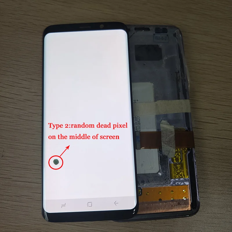 Оригинальный ЖК дисплей SUPER AMOLED S8 с пятном для SAMSUNG Galaxy G950 G950F Plus G955 G955F сенсорный