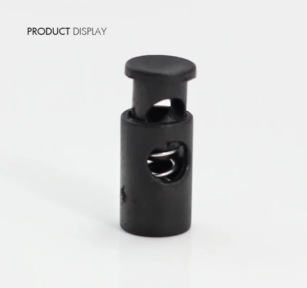 Пластиковые черные фиксаторы для фиксации зажимы шнура кнопки швейные