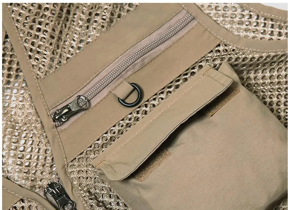 L/4Xl Mens Spring And Autumn Casual Large Size Multi-Color Vest Coats Mesh Patchwork Summer Leisure Male Waistcoats Vests K337 | Мужская