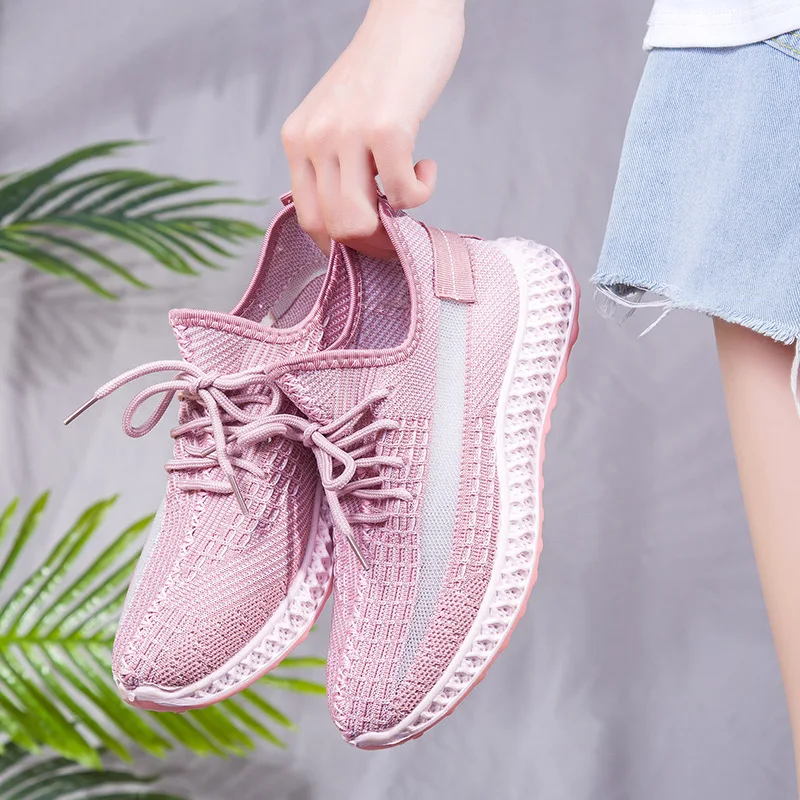 2019 г. летняя новая стильная тканая обувь женская с кокосовым принтом Повседневная ins Explosion спортивная