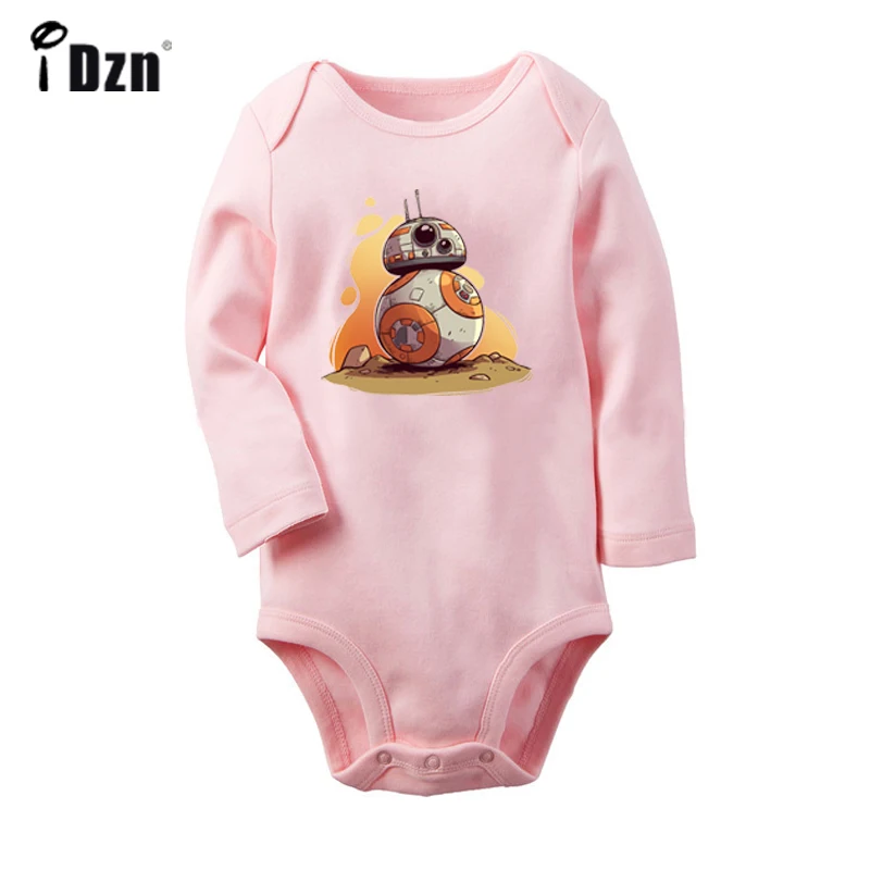 ieBaby1276PC Star Wars The Force Awakens сопротивление BB-8 новорожденных Для маленьких мальчиков и девочек униформа-комбинезон младенческой Боди Одежда х - Цвет: ieBaby1276PC