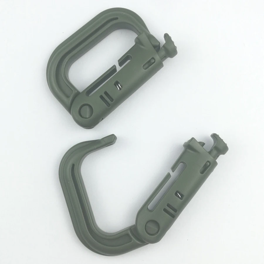 Высокие пряжки для скалолазания наружный карабин D образное крепление кольцо