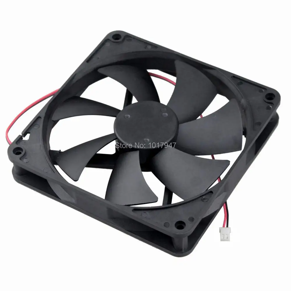 1 шт. Gdstime 12 В 2Pin 14025 140 мм 140x140x25 мм 14 см PC чехол для компьютера cpu вентилятор охлаждения постоянного тока