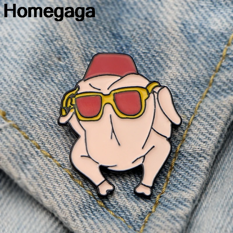 Homegaga друзья ТВ шоу Турция цинковый сплав значки для галстука para рубашка сумка