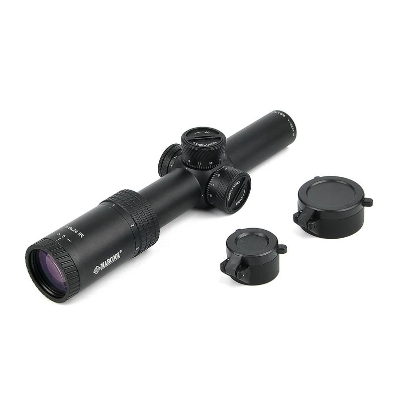 MARCOOL 1-6X24 HD тактический охотничий прицел Red Dot Point Airsoft Collimator Air Rifle Оптика прицел