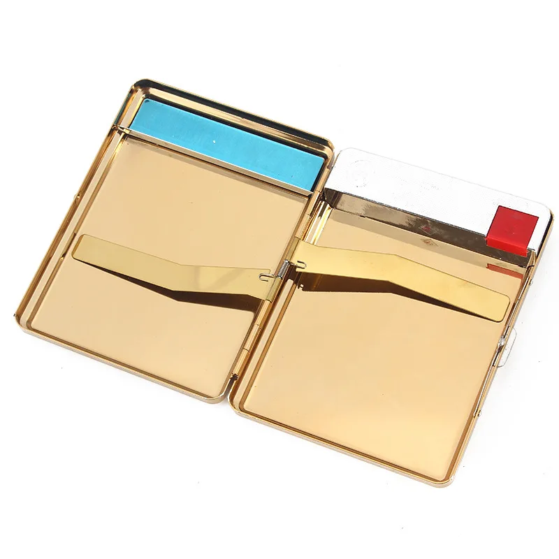 Cigarette Box with Removable USB Electronic Lighter Flameless Windproof Tobacco Case Hold 20 Pcs Cigarettes | Дом и сад