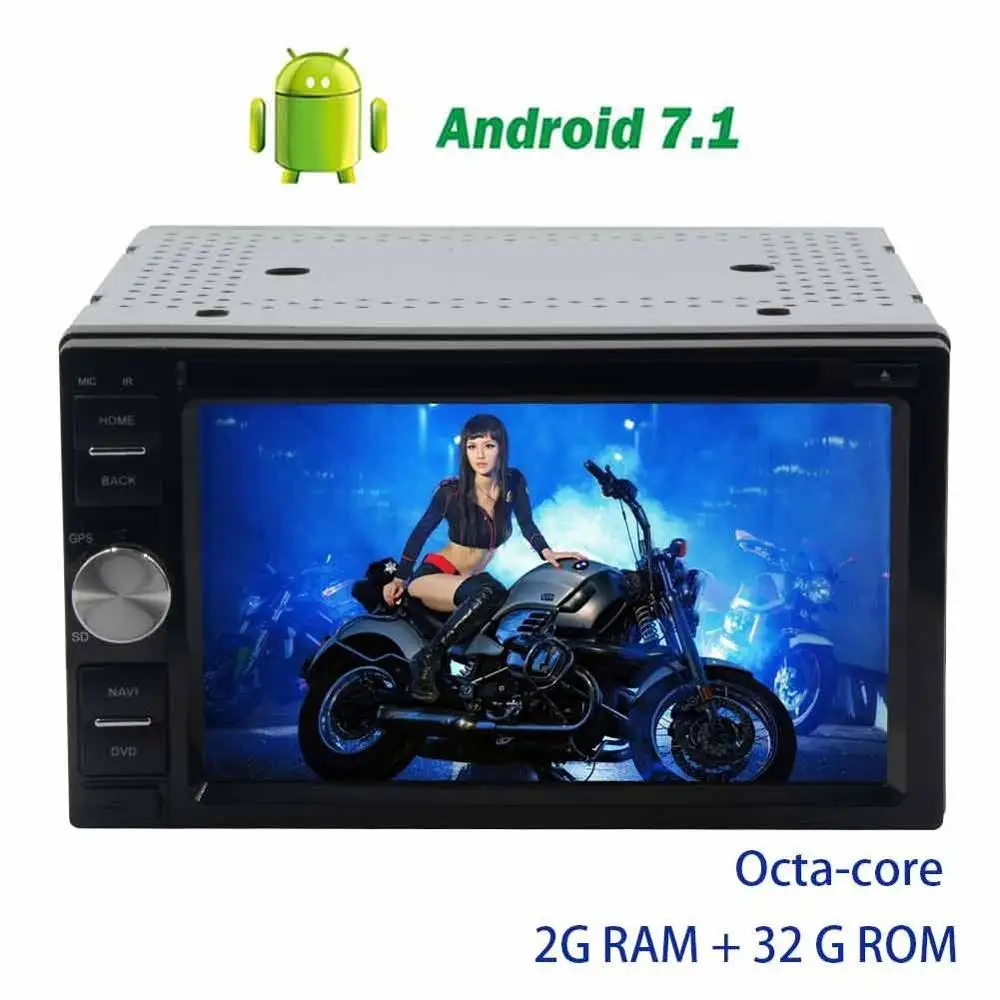Автомобильная стереосистема 7 ''автомобильный радиоприемник стерео Android 1
