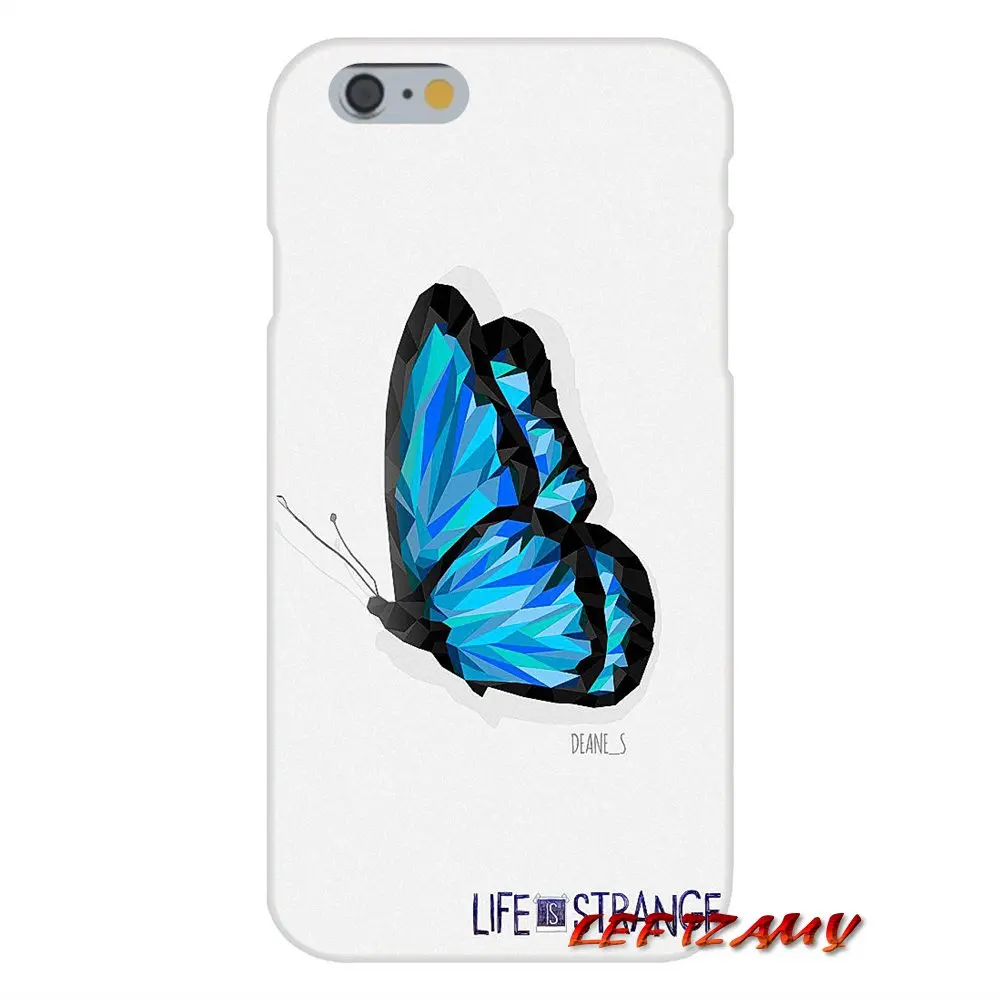 Для iPhone X 4 4s 5 5S 5C SE 6 S 7 8 Plus Life Is stranna butterfly гибкие аксессуары чехлы для