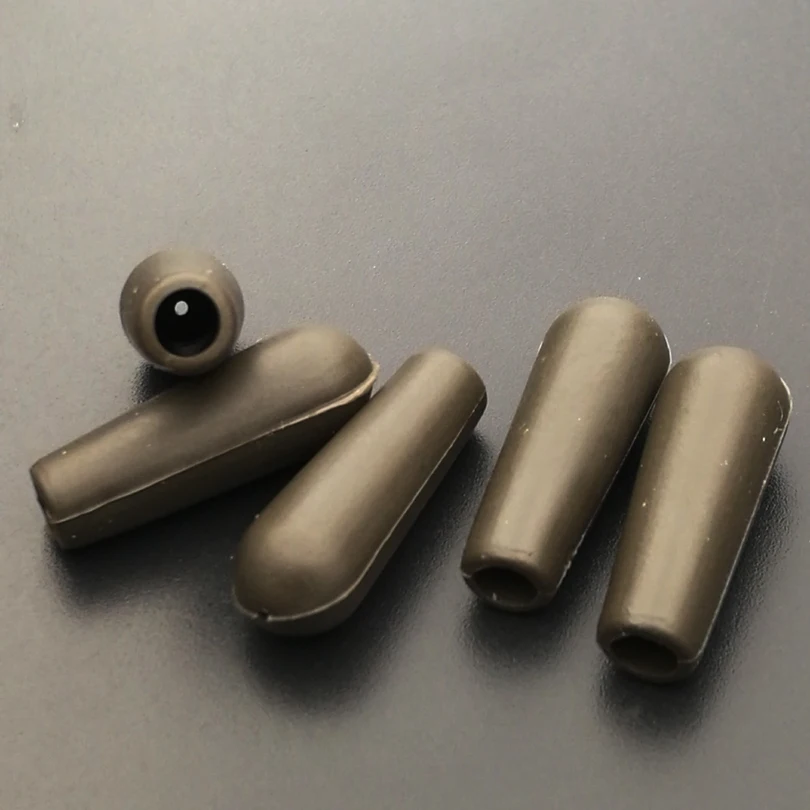 20 шт Карп Рыбалка Мягкие буферные шарики chod резиновые быстрая смена бусины run rig