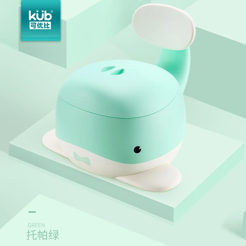 Туалет с Китом из мультфильма для поддержания здоровья позвоночника и легкой очистки, Детский горшок, сиденье для унитаза, детский писсуар