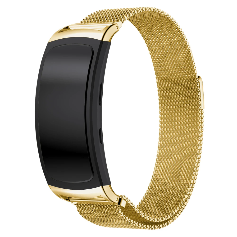Браслет из нержавеющей стали магнитный ремешок для Samsung Gear Fit 2 Fit2 Pro SM R360 замена