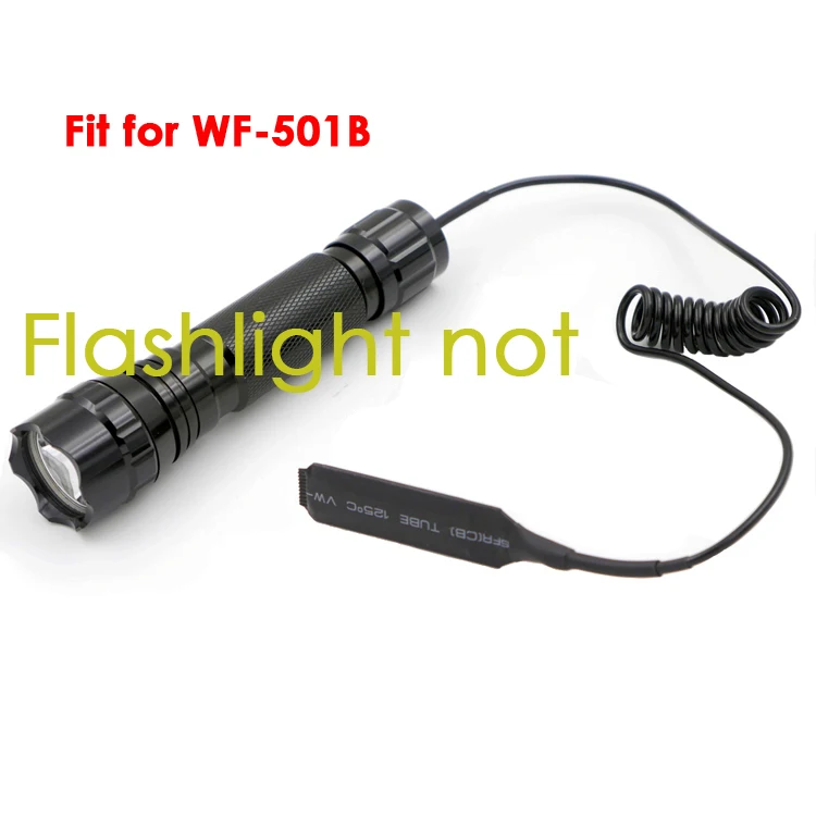 Высококачественный фонарик с дистанционным выключателем давления для