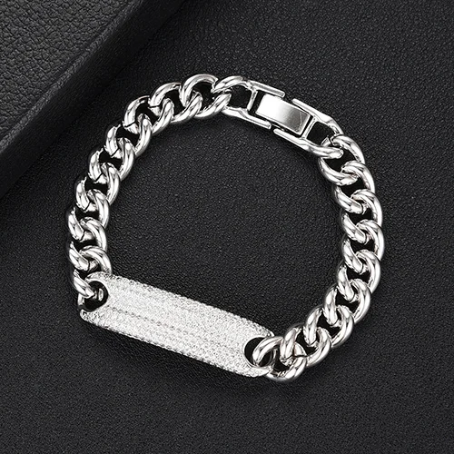 Silver 3 Missvikki Роскошные разные стили смешанный многоярусный браслет цепочка уникальный дизайн для женщин юбилейные вечерние шоу крутая Мода Тренд - Окраска металла: Silver 3