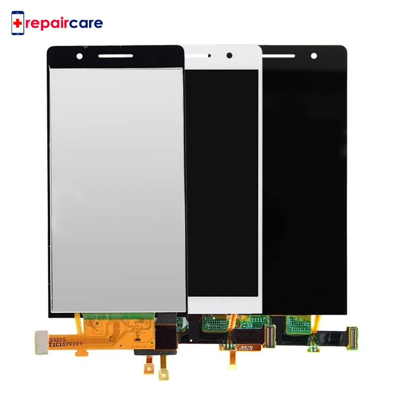 Оригинальный Для Huawei P6 ЖК дисплей + сенсорный экран рамка дигитайзер стеклянная