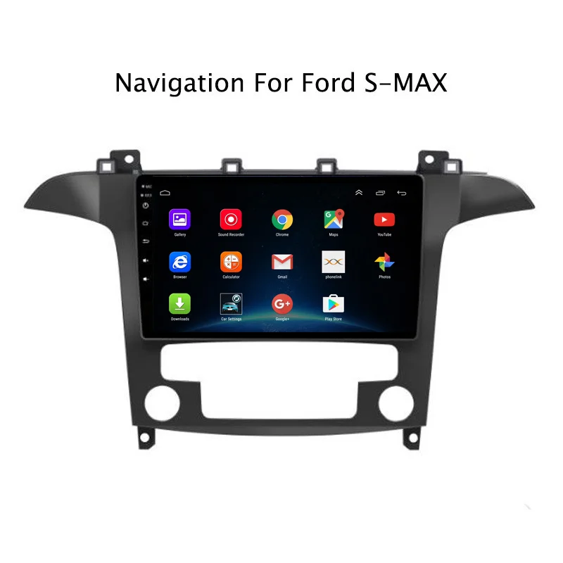 NAVITOPIA 9 дюймов 4G LTE wifi головное устройство для Ford S Max 2007 2008 2009 Android 6 0 2G + 32G