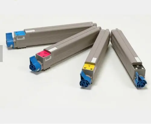 4 шт. новые совместимые детали для цветного копировального картриджа OKI MC853 MC873 KCMY |