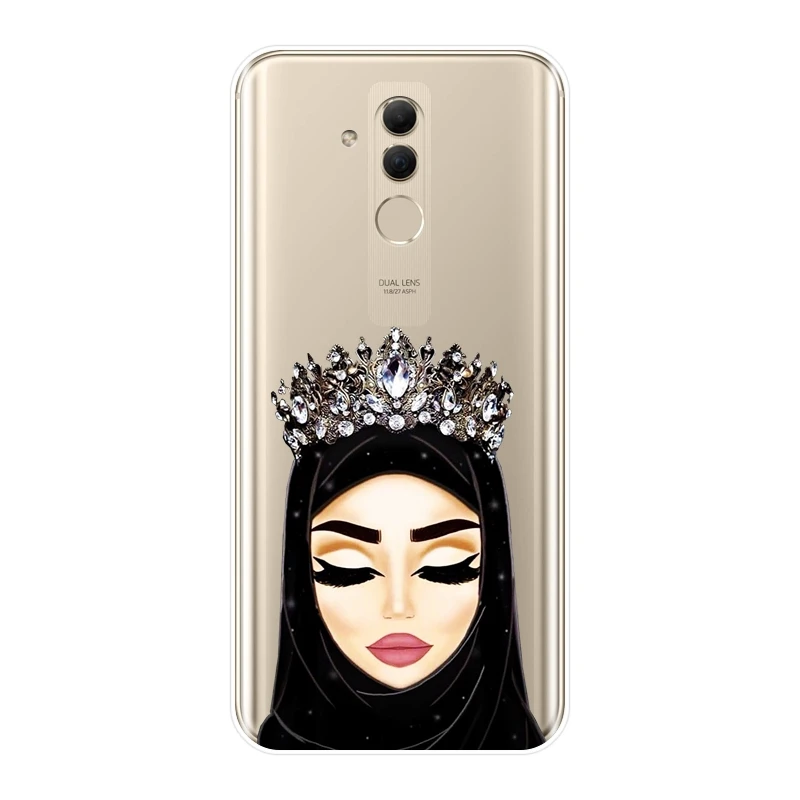 Задняя крышка для Huawei Mate 9 10 20 Lite исламский арабский мусульманский глаз мягкий