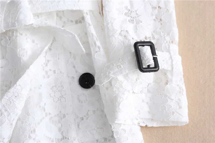 Женский Тренч 2018 новое модное высококачественное дизайнерское женское осеннее