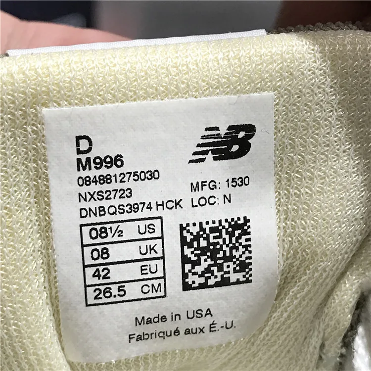 New Balance 996 Мужская обувь ретро кроссовки Женская обувь Ganso Ash NB996 спортивная обувь
