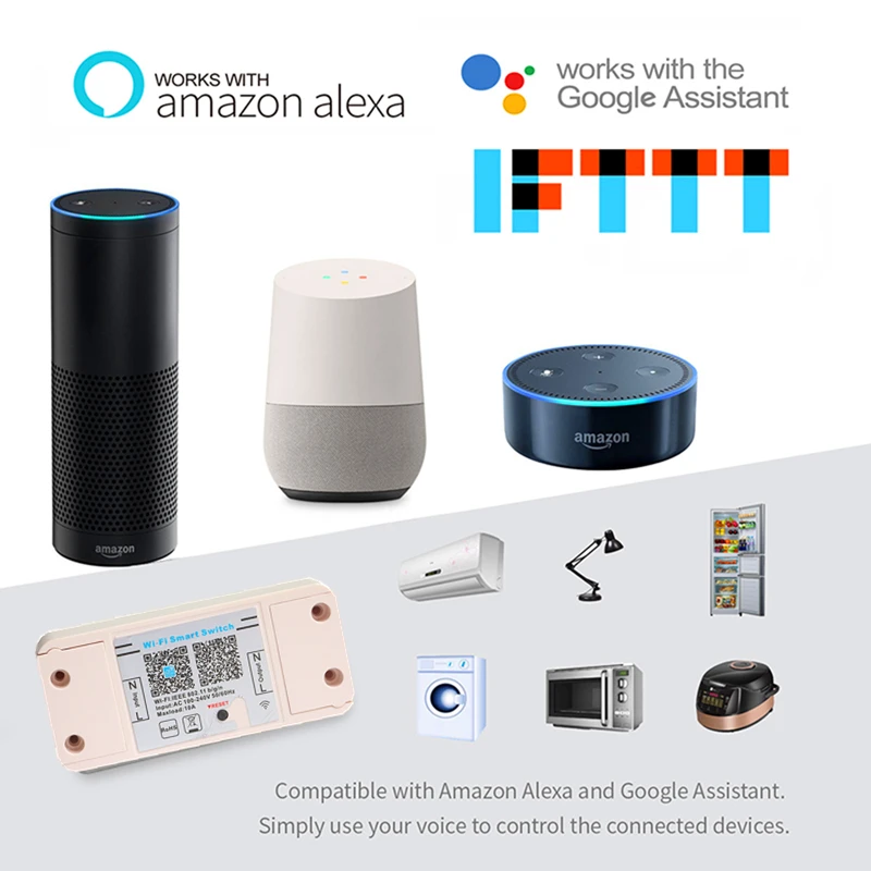 Базовый беспроводной Bluetooth WiFi переключатель для интеллектуальное реле домашней