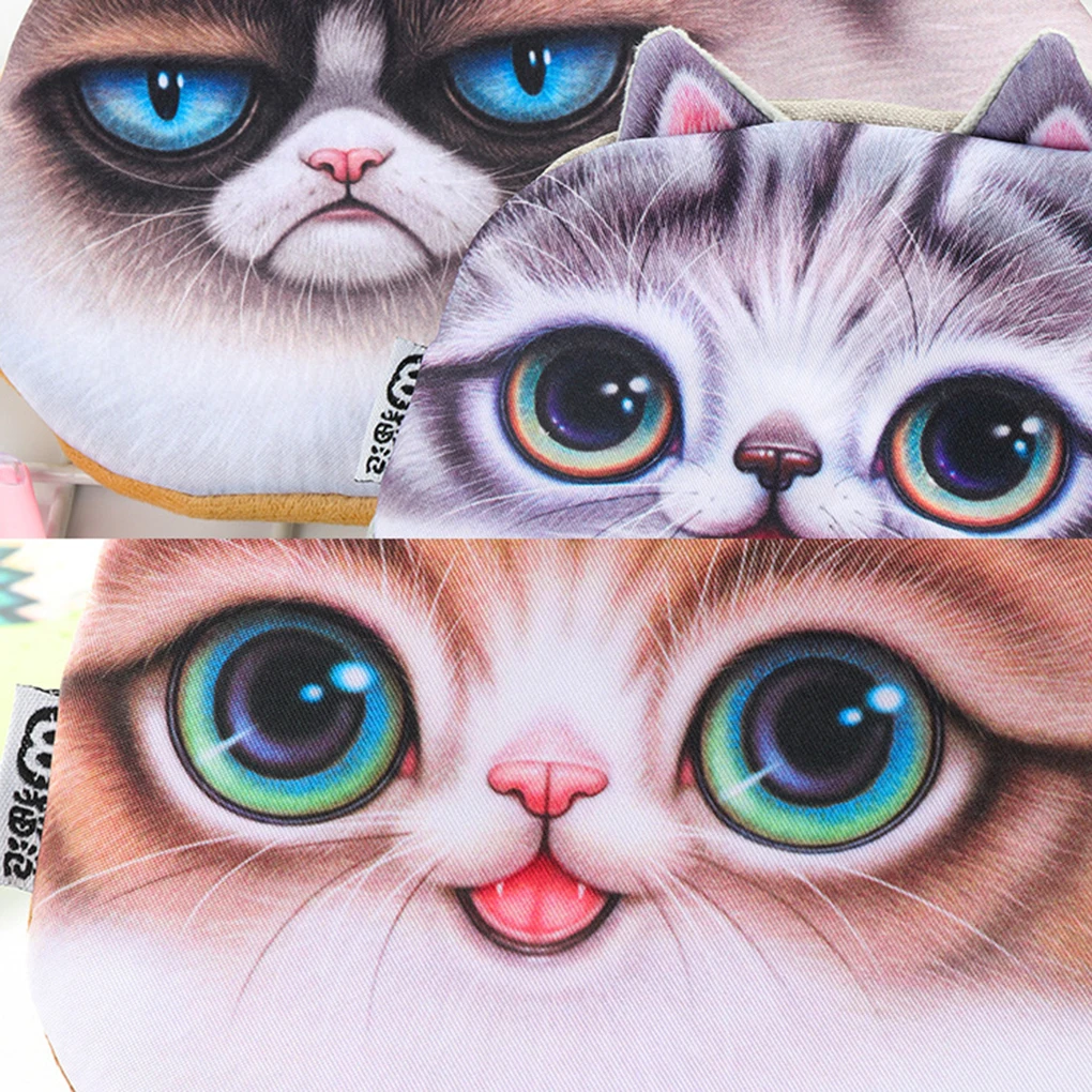 1 шт. Kawaii кошки молнии пеналы милый 3D Плюшевые карандаши случае чехол большой емкости школьные принадлежности сумка для канцтоваров