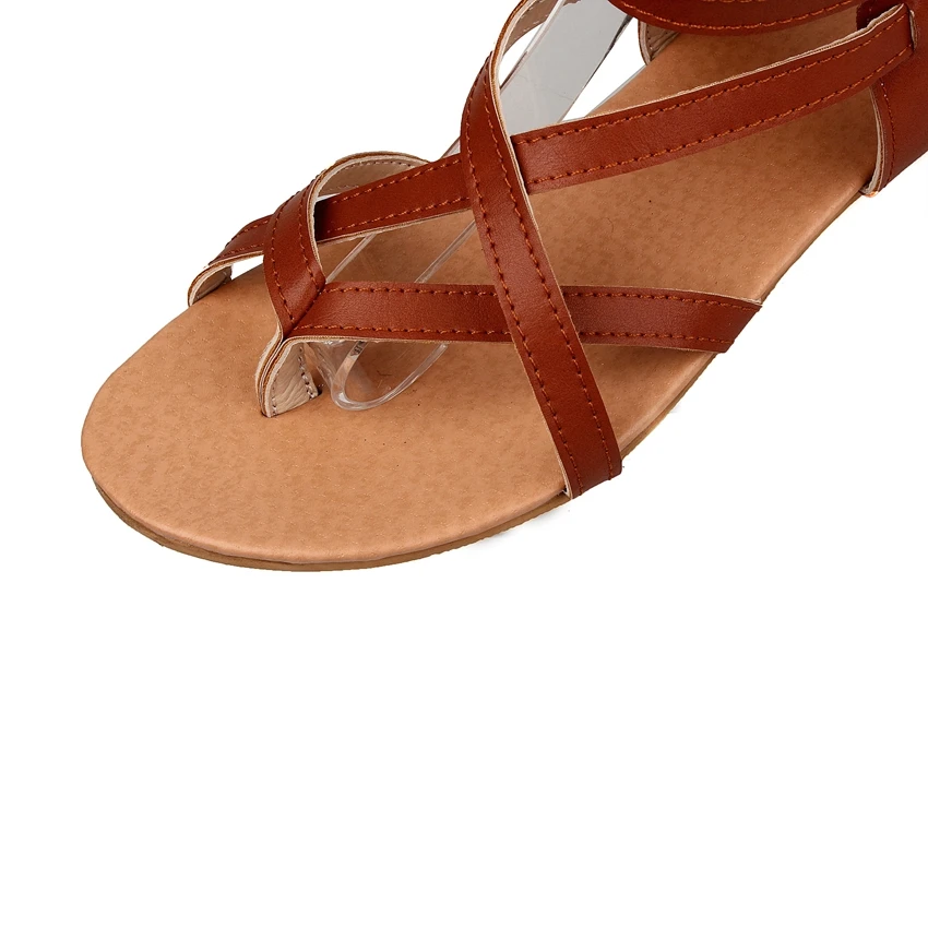 Оптовая продажа большой размер 30 50 черная белая коричневая на шнуровке модная