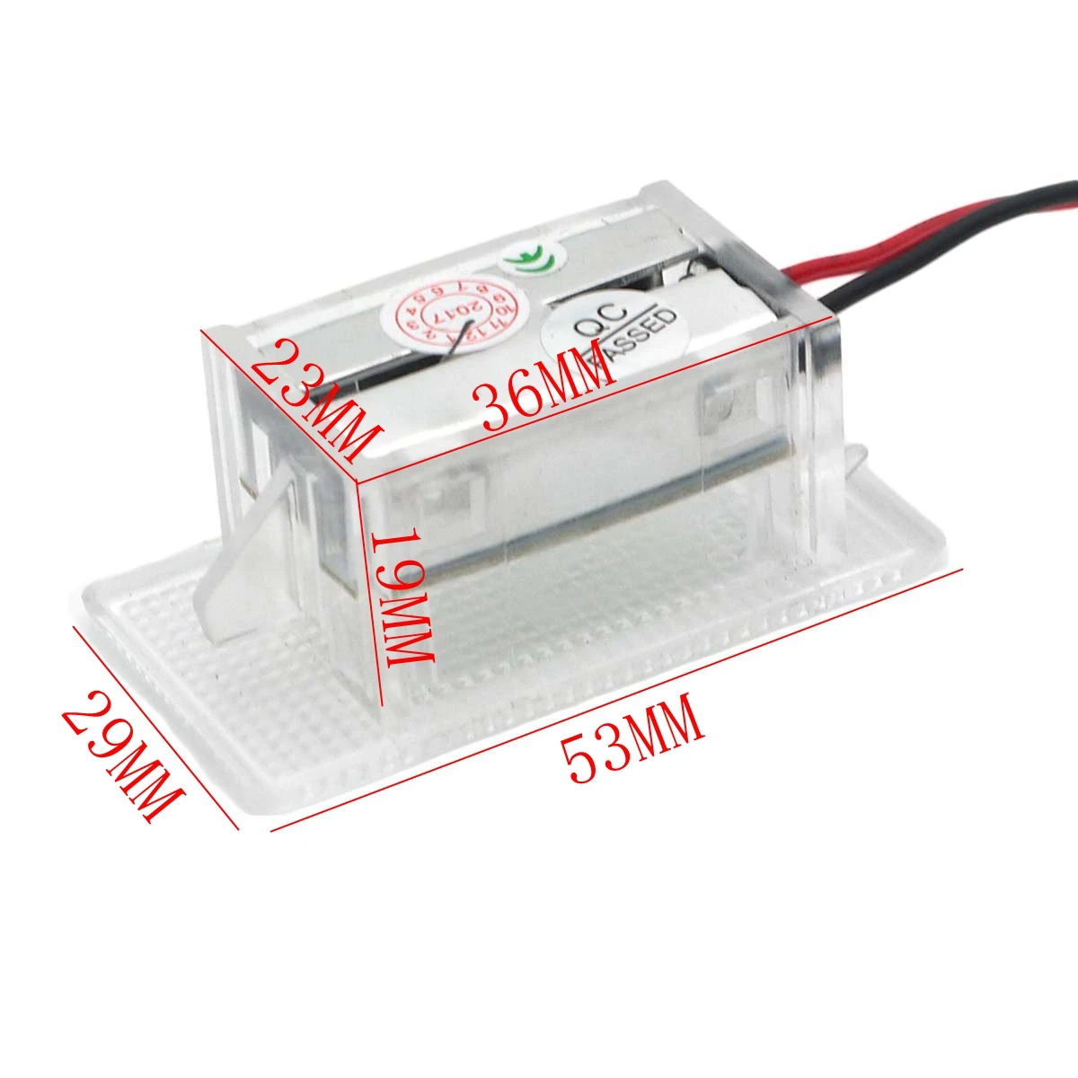 Eonstime 2 шт. 18SMD светодиодный светильник, дверная лампа для фокусировки MK1, подтяжка лица, эскорт, фиеста, Гранада, Скорпион, Фокус 11, кабриолет