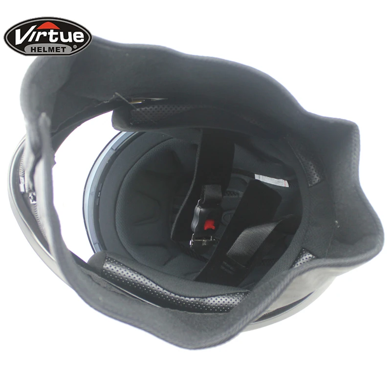 Мотоциклетные шлемы в горошек из углеродного волокна с двойными линзами для