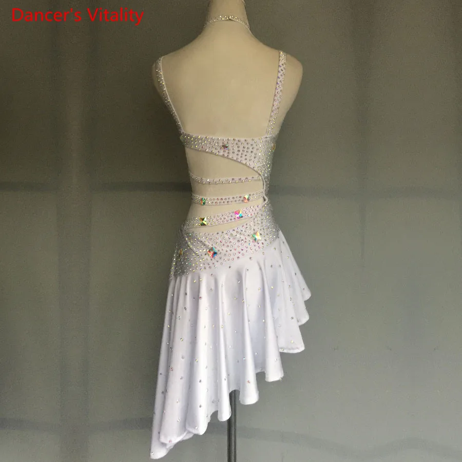 Профессиональный индивидуальный заказ сценический латинский алмаз dressLatin для