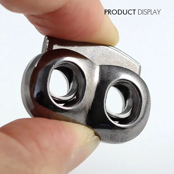 10 шт. в упаковке блокировка шнура тумблер черный пистолет с покрытием размер: 25 мм