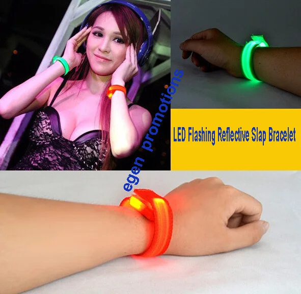 Разноцветные светодиодные лампы бриллианты наручный светящийся браслет ночные