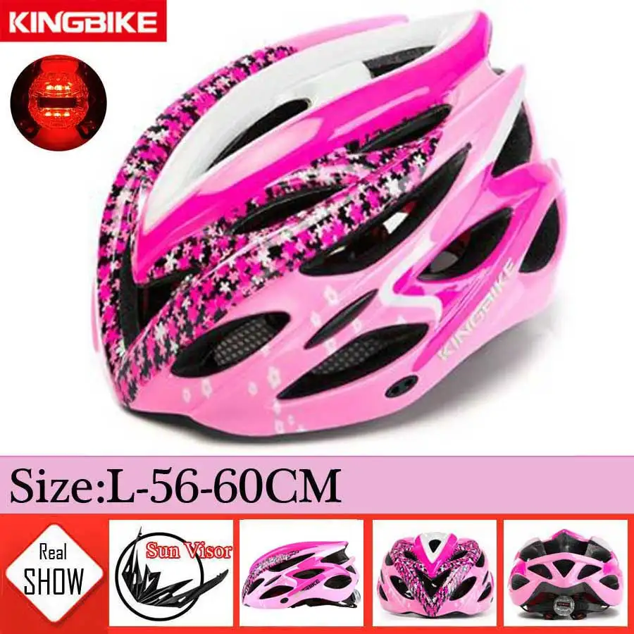 KINGBIKE велосипедный шлем матовый черный сверхлегкий MTB In-mold велосипедный шлем с козырьком дышащий дорожный горный открытый велосипедный шлем - Цвет: 656-T1