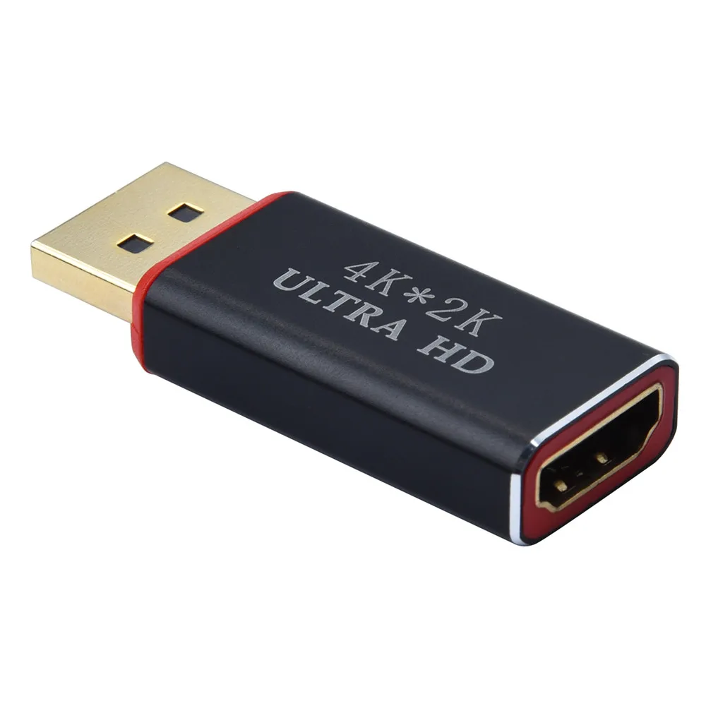 DP к HDMI конвертер 4 K * 2 30 Гц видео аудио разъем порт дисплея адаптер для женщин и