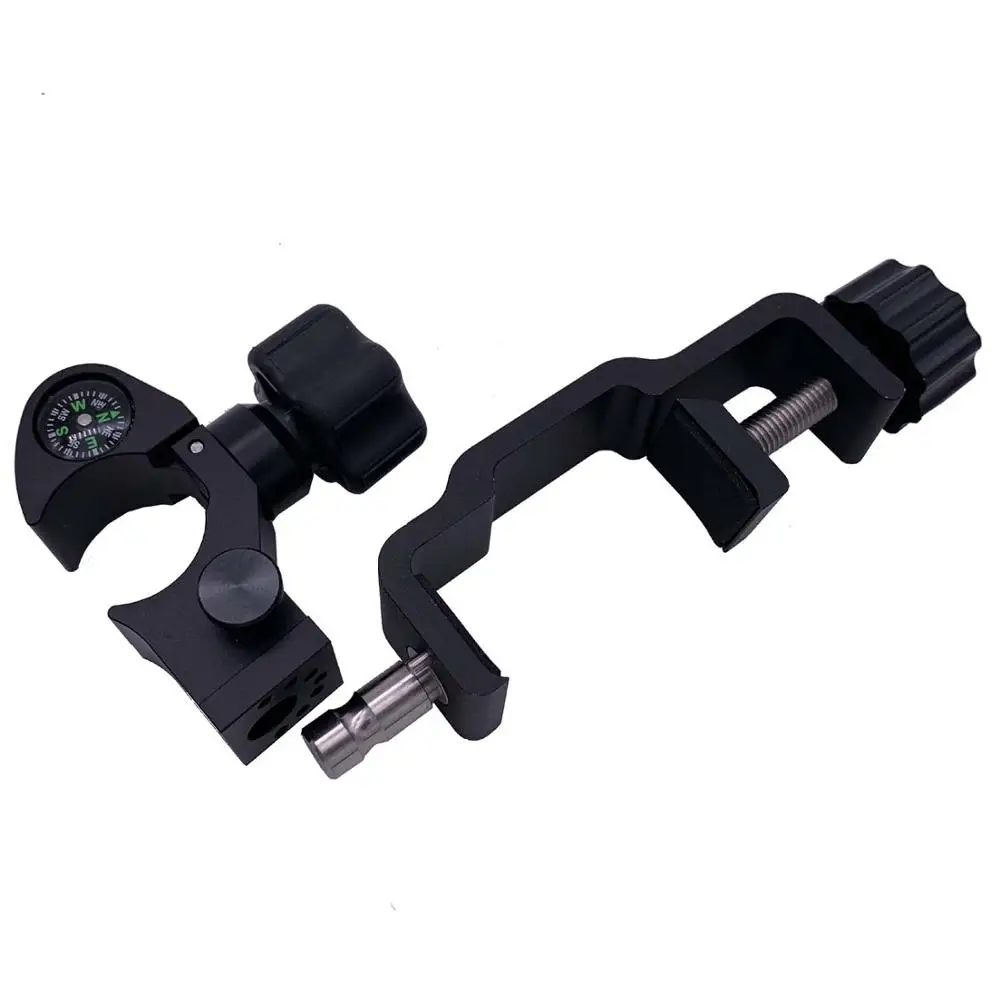 

Quick Release Pole Clamp with compass and Open Data Collector Cradle ,GPS etc