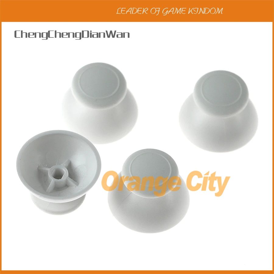 2 шт./лот белый колпачок джойстика с большим отверстием в виде гриба для wii