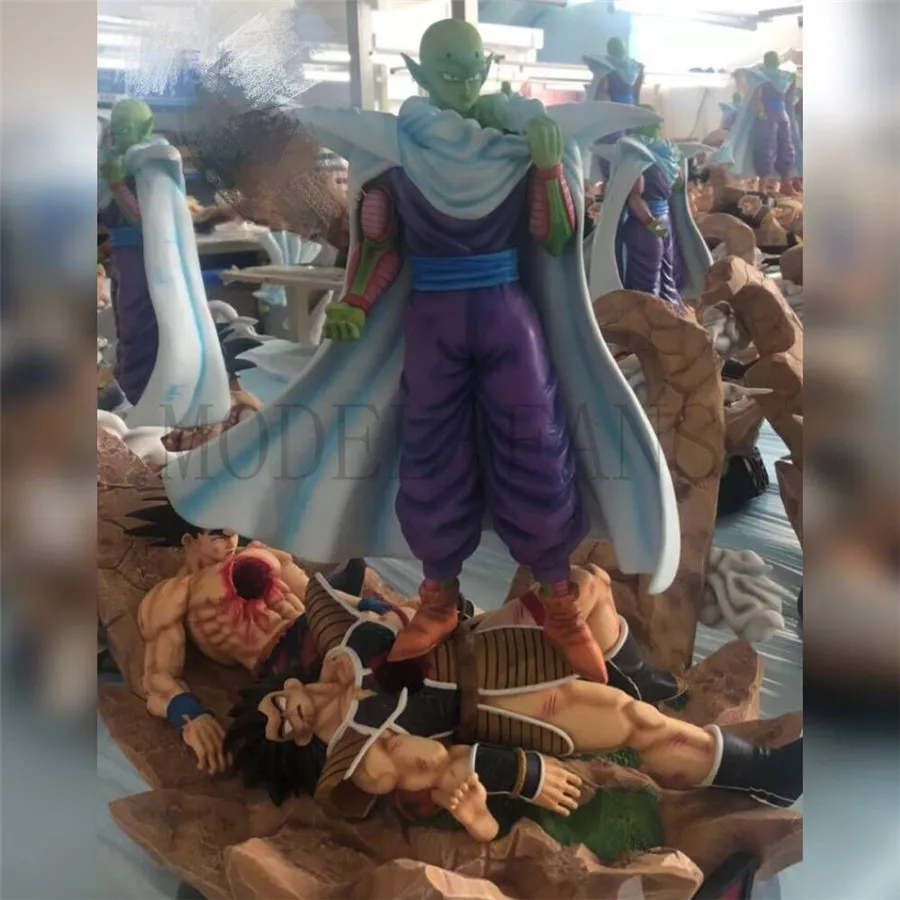 Модели вентиляторов LLD studio dragon ball Z пикколо бить ГОКУ и Raditz gk Смола Статуя Рисунок игрушка для коллекции